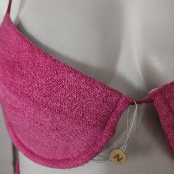 NWT/Oh Polly / Neena Swim Sokhanya Asymmetric Cover Up Mini Skirt & Bikini - Picture 7 of 7